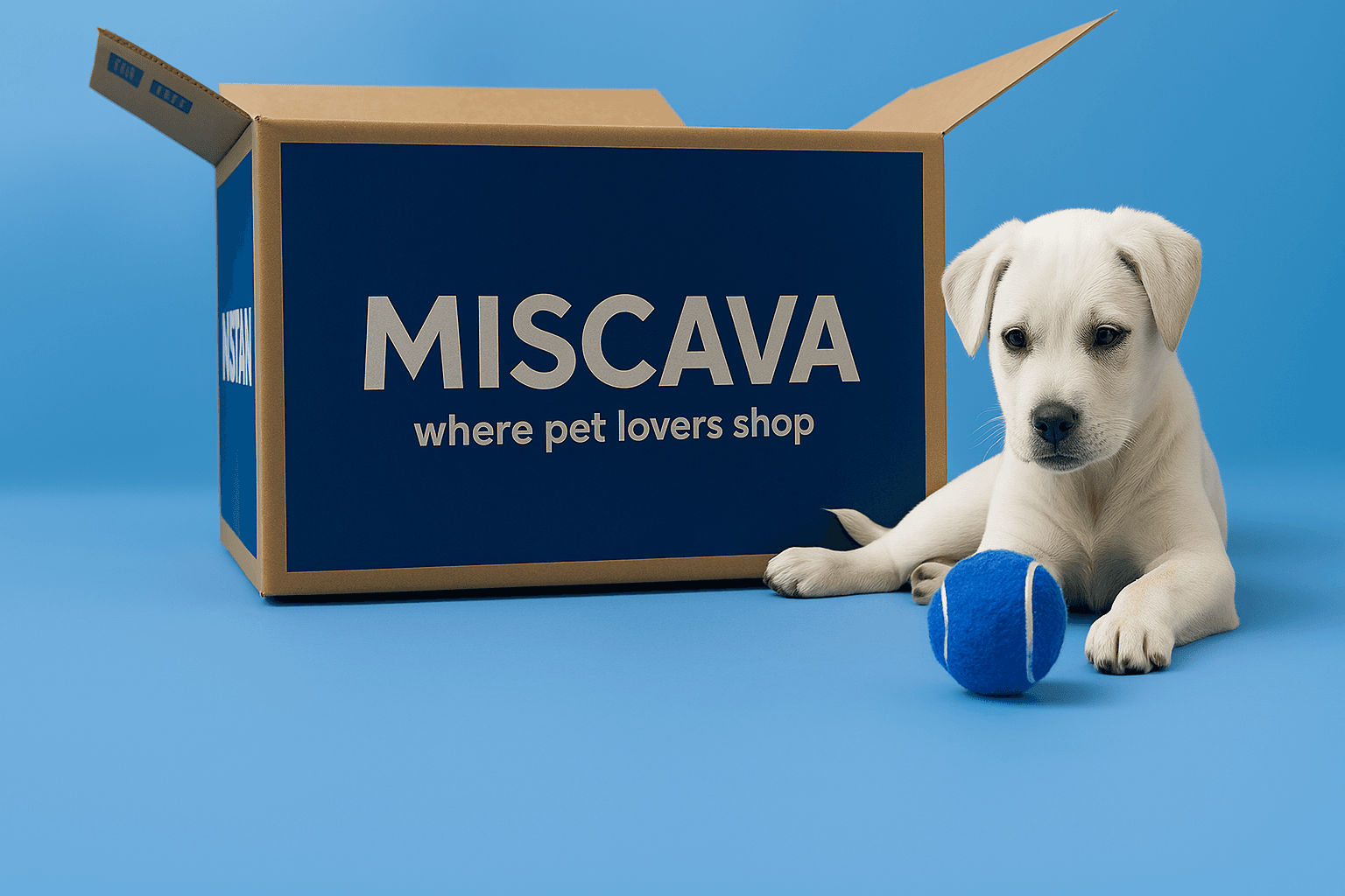 Pets celebrating the holidays with Miscava gifts
